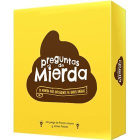 Perguntas de merda do jogo de tabuleiro Asmodee 2ª edição pegi 16