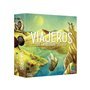Jogo de tabuleiro dos Viajantes das Terras do Sul com idade recomendada de 12 anos