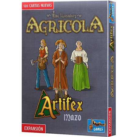Jogo de tabuleiro agrícola: baralho artifex pegi 12