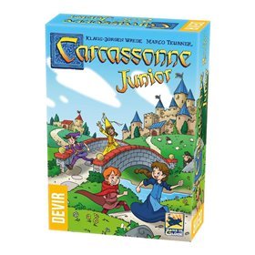 Jogo de tabuleiro Devir Carcassonne Junior (trilíngue)