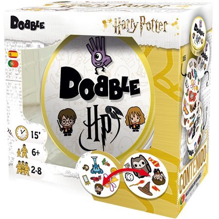 Asmodee dobble jogo de tabuleiro harry potter pegi 6