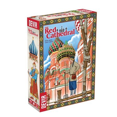 Devir, a catedral vermelha, jogo de tabuleiro multilíngue pegi 10