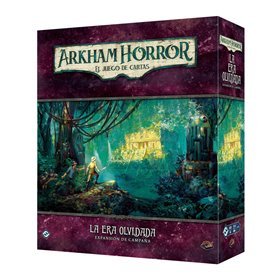 Jogo de tabuleiro Arkham Horror LCG, a campanha de expansão da idade esquecida recomendada aos 14 anos