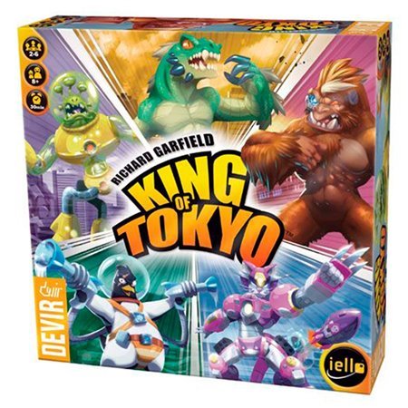 jogo de tabuleiro devir rei de tóquio pegi 8