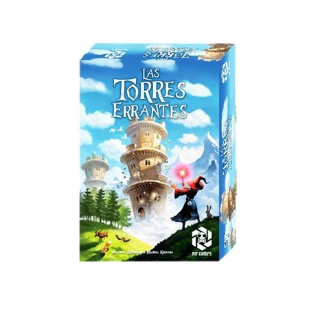 Jogo de tabuleiro Wandering Towers recomendado para 8 anos de idade