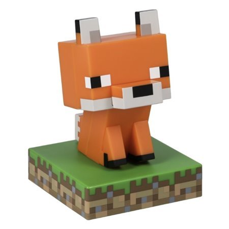 lâmpada de ícones de raposa minecraft
