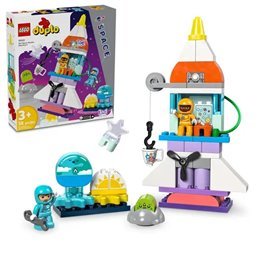 Lego duplo aventura do ônibus espacial 3 em 1