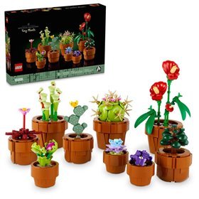 Plantas minúsculas de Lego