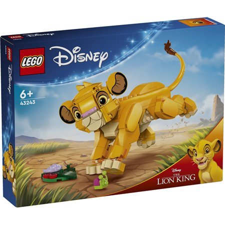 lego disney o rei leão simba filhote