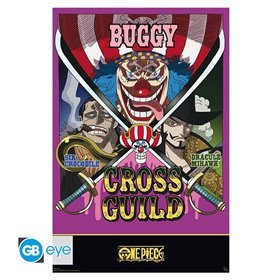 Pôster gb eye maxi one piece procurado cross guild
