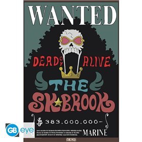 Pôster gb eye chibi one piece queria brook wano