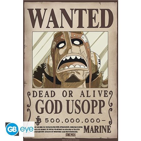 Pôster gb eye chibi one piece queria usopp wano