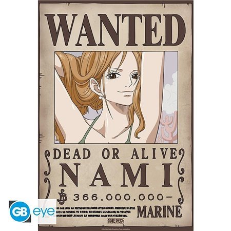 Pôster gb eye chibi one piece queria nami wano