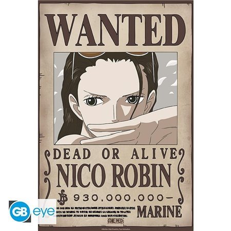 Pôster gb eye chibi one piece queria nico robin wano