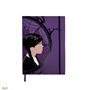 Caderno rígido Cinereplicas Wednesday Addams - Wednesday e Enid