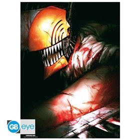 Pôster gb eye motosserra homem motosserra
