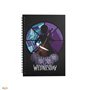 cinereplicas quarta-feira caderno addams - quarta-feira e violoncelo
