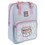 Mochila infantil com alças personagens otaku