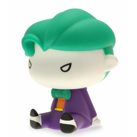 Figura cofrinho plastoy dc comics liga da justiça coringa chibi