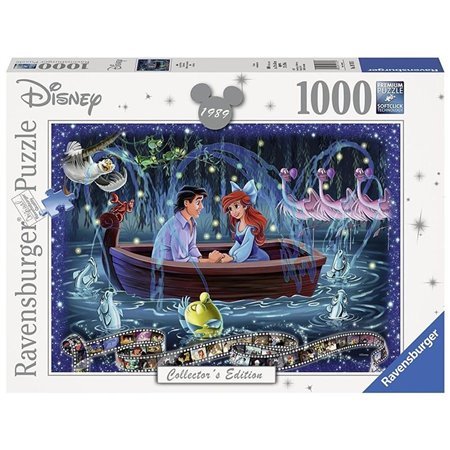 Quebra-cabeça da edição de colecionador Ravensburger Disney - a pequena sereia 1000 peças