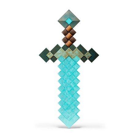 Réplica da nobre coleção de espada de diamante minecraft
