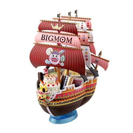 Réplica bandai hobby coleção grand ship kit modelo rainha mama big mom