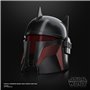 Hasbro star wars a réplica do capacete eletrônico da série negra