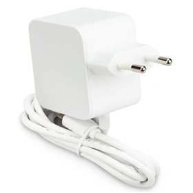 Fonte de alimentação carregador raspberry pi 5 usb c 27 w cor branca