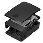Capa Raspberry Pi 5 com ventoinha preta e cinza