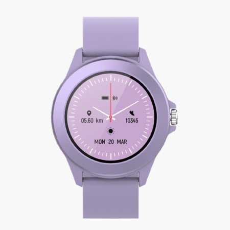 smartwatch para sempre colorum cw - 300 roxo