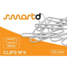 Clips Nº 4 33mm cx100