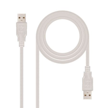 Cabo Nanocable USB-A 2.0 Macho para USB-A Macho 3m