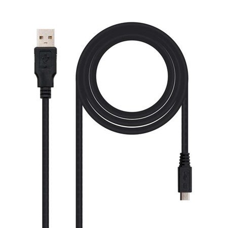 Nanocable USB-A 2.0 Macho para Micro-USB Macho Cabo 1,80m