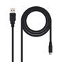 Nanocable USB-A 2.0 Macho para Micro-USB Macho Cabo 1,80m