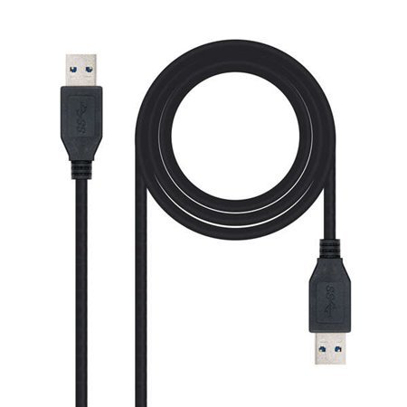 Nanocable USB-A 3.0 Macho para USB-A Macho Cabo 1m