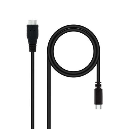 Cabo Nanocable USB 3.0 USB-C Macho para MicroUSB-B Macho 1m