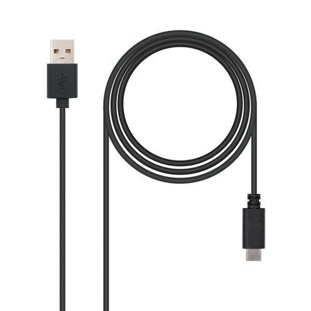 Nanocable USB-C 2.0 Macho para USB-A Macho Cabo 1m