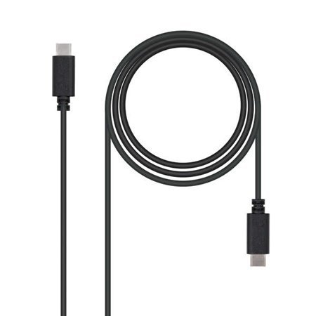 Nanocable USB-C 2.0 Macho para USB-C Macho Cabo 1m