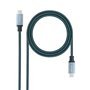 Cabo Nanocable USB 3.1 Gen2 5A USB-C/M-USB-C/M 1,5m - Cor Preta