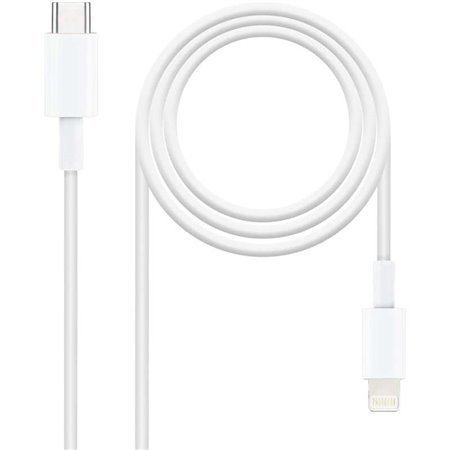 Cabo Nanocable USB-C Macho para Lightning Macho 50cm