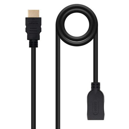 Cabo Extensão Nanocable HDMI 2.0 A/MA/H - 1,0m - Cor Preta