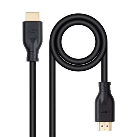 Cabo Nanocable HDMI V2.0 4K@60Hz 18Gbps CCS 2m - Preto