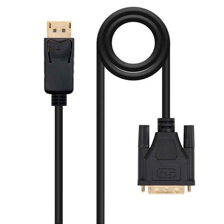 Cabo Conversor Nanocable Displayport/MA Dvi/M - 1,0m - Cor Preta