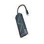 Hub nanocable 9 em 1 USB-C 3.0 com 3x USB-A 3.0, 1x USB-C PD, 1x HDMI, 1x RJ45, 1x áudio de 3,5 mm, 1x leitor SD, 1x leitor TF -