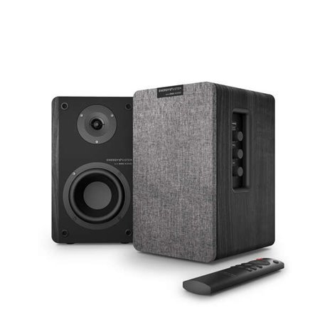 Energy Sistem Studio Monitor 4 alto-falantes ativos de estante Hi Fi - entrada RCA dupla - cor preta