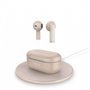 Fones de ouvido Bluetooth sem fio Energy Sistem True - Base de carregamento sem fio incluída - 25 horas de música - cor ouro ros