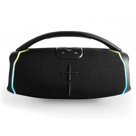 Alto-falante Bluetooth Energy Sistem HyperBeat - Potência de 80 W - Resistente à água - Luzes LED - Tecnologia estéreo sem fio v