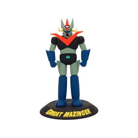 Mini figura de borracha grande mazinger mazinger z