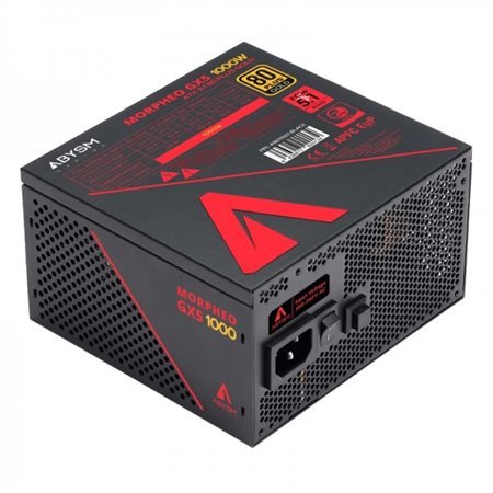 Fonte de alimentação Abysm Gaming Morpheo GX5 1000W 80 Plus Gold Full Modular 1000W ATX - Ventilador 120mm