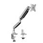Suporte de mesa Tooq com braço articulado para monitor de 13"-32" - Giro e inclinação - Pistão a gás - Peso máximo 9kg - VESA 10